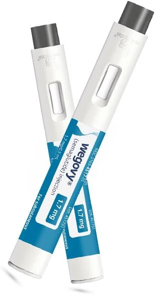 Wegovy® injection pen — brand-name reference image. Not sold by AvataCore.